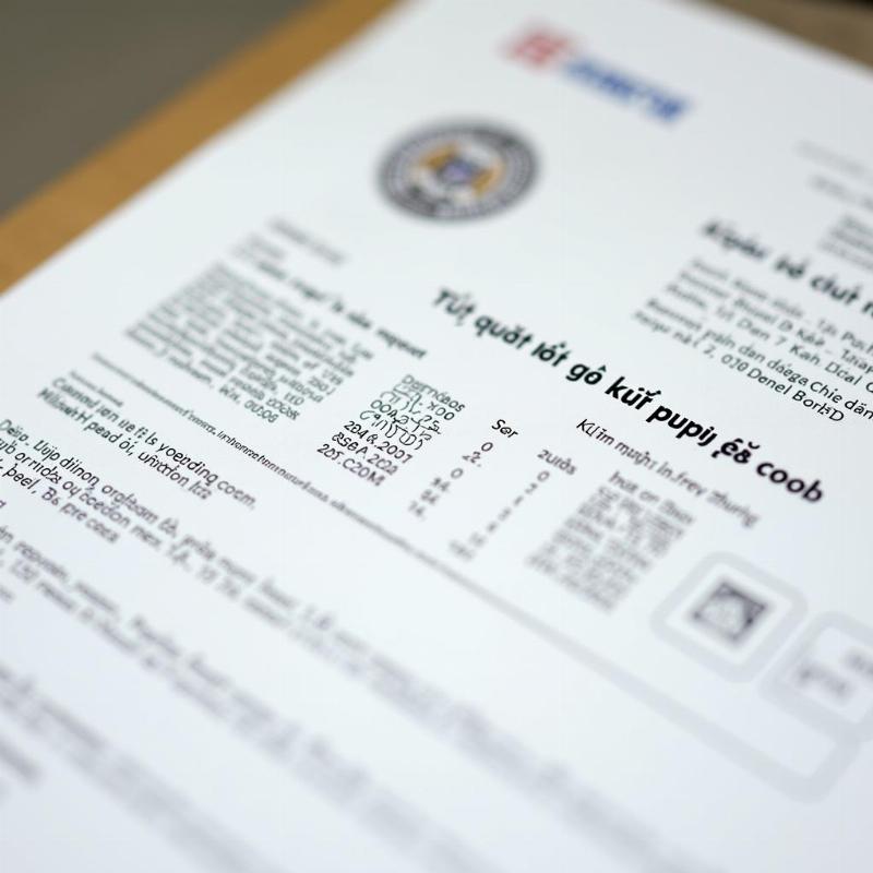 Giấy chứng nhận kết quả kiểm nghiệm an toàn thực phẩm cho sản phẩm kem