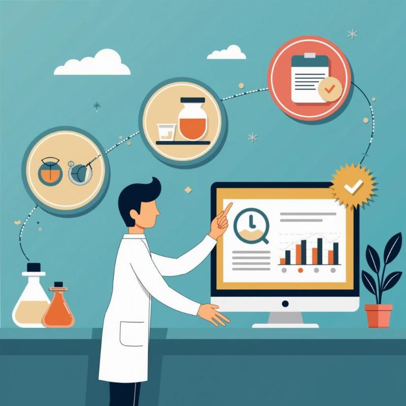 Quy trình kiểm nghiệm thực phẩm khô tổng hợp chuyên nghiệp tại Newcenlab theo tiêu chuẩn ISO/IEC 17025.