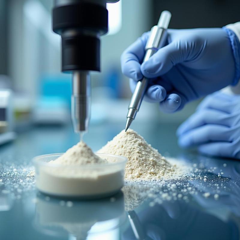 Quy trình phân tích và kiểm nghiệm bột khoai tại phòng thí nghiệm Newcenlab